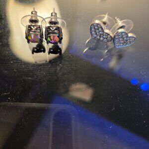 Park Lane earrings, two pair